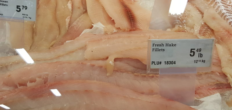 White Hake fillets